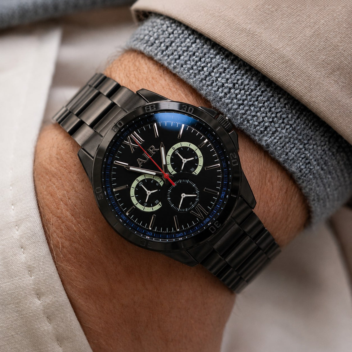 Blue Air Chronograph Luxury Watch